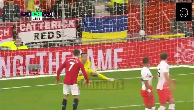 Manchester united vs West ham united 1-0 Premier league | Highlights & All Goals