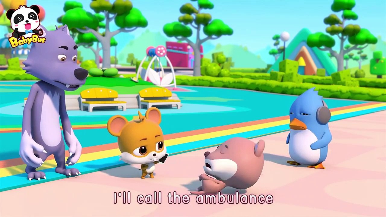 Tow Truck Rescues Bus  Fire Truck Monster Truck Police Car  Kids Songs  Kids Cartoon  BabyBus