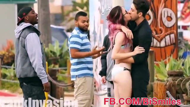 Best Kissing Prank Compilation #26 Kissing Girls In Front Of Their Boyfriends - Prank Invasion 2019
