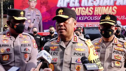 Apel Kesiapan Satgas Div Humas Dalam Operasi Puri Agung 2022