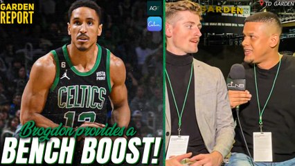 Malcolm Brogdon SPARKS Celtics off bench vs Wizards