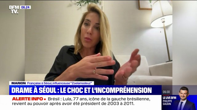 Bousculade mortelle à Séoul: Pour sortir du métro, on a mis 40 minutes témoigne une française présente le soir du drame
