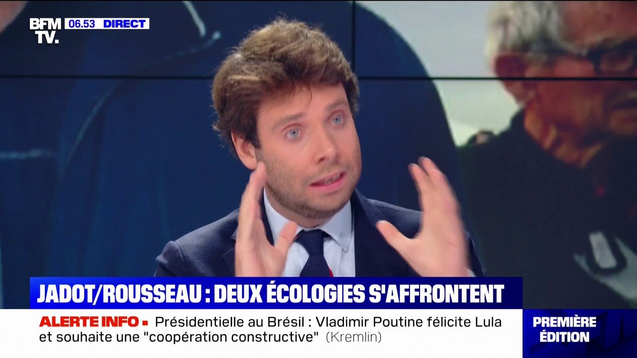 ÉDITO - Jadot ou Rousseau ? "Deux mondes s'affrontent chez les écologistes"