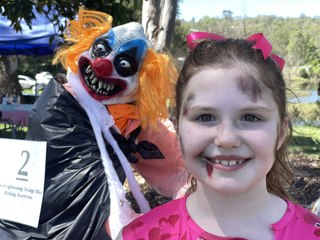 Halloween scarecrows judged at Kooralbyn, October 30, 2022, Beaudesert Times