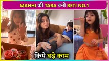 Mahhi Vij Daughter Tara Is No.1, Makes Cupcakes & Does Her Makeup