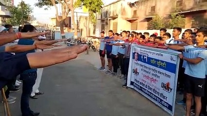 यूनिटी के लिए दौड़ा शहर, कलक्टर ने दिलाई शपथ