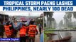 Philippines: Death from tropical storm Paeng nears 100, several trapped |Oneindia News*International