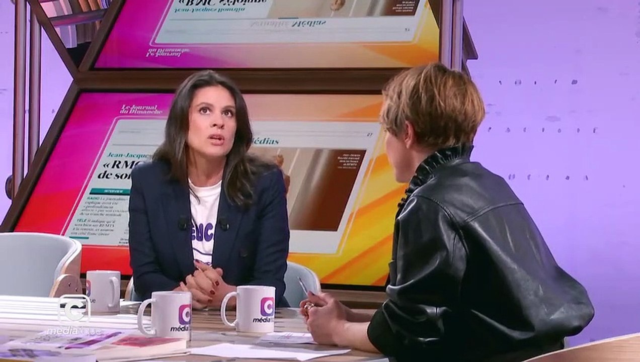 Apolline de Malherbe revient sur les tensions avec Jean-Jacques Bourdin suite à son éviction de RMC et BFMTV: "On ne se parlait déjà pas beaucoup avant"
