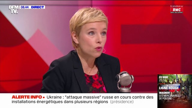 Actions contre des œuvres d'art: Je ne suis pas très fan mais je comprends qu'il y ait une jeunesse en colère , affirme Clémentine Autain