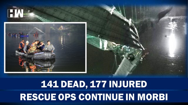 Headlines: 141 Dead In Morbi Suspension Bridge Collapse, 177 Injured; Rescue Operations Continue