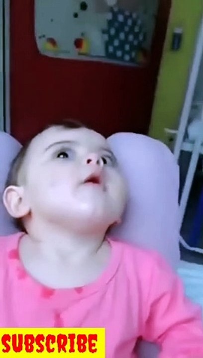 Funny Baby Spiking Papa_Short _Funny Videos