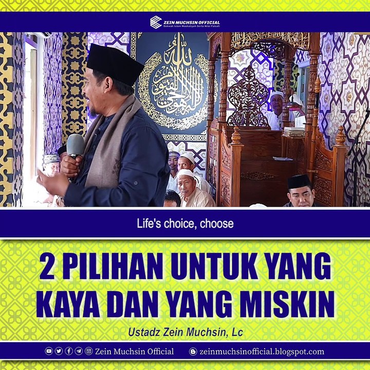 2 Pilihan Untuk Yang Kaya dan Yang Miskin