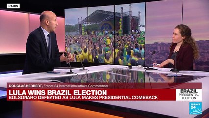 Brazil election: Bolsonaro defeated as Lula makes presidential comeback