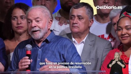 Lula promete “acabar con el hambre” y luchar por “la democracia” en Brasil: “Han intentado enterrarme vivo y estoy aquí”