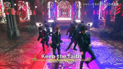201202 2020 FNS 歌謡祭 第１夜 KAT-TUN X SixTONES - Keep the faith