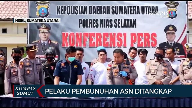Pelaku Pembunuhan ASN di Nias Selatan Ditangkap