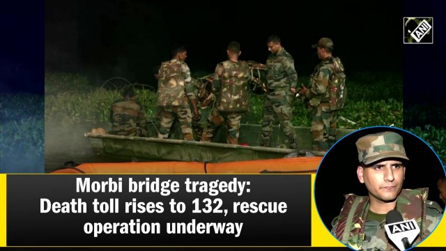 Morbi bridge tragedy: Death toll rises to 132, rescue operation underway
