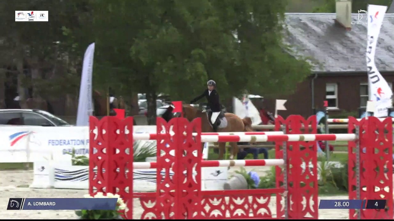Grand National FFE - AC Print - CSO | Tours Pernay (FRA) | Antoine LOMBARD | UPLANDS DU RICHEMONT