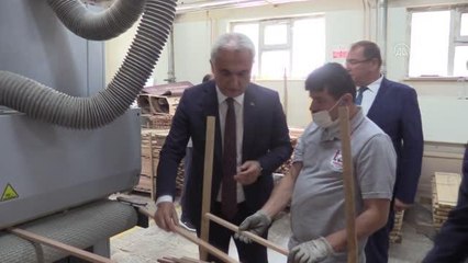 KASTAMONU - MEB'in anaokulları için ahşap oyuncaklar üreten lise, fabrika kurmaya hazırlanıyor
