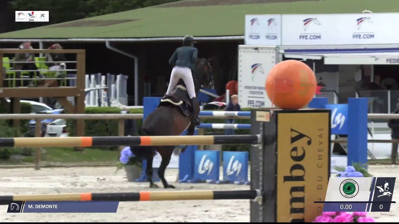 Grand National FFE - AC Print - CSO | Tours Pernay (FRA) | Marie DEMONTE | LAS VEGAS VD PADENBORRE