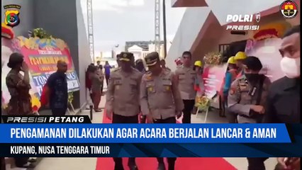 Kapolda NTT Hadiri dan Pantau Langsung Pengamanan Opening Ceremony Pesparani II