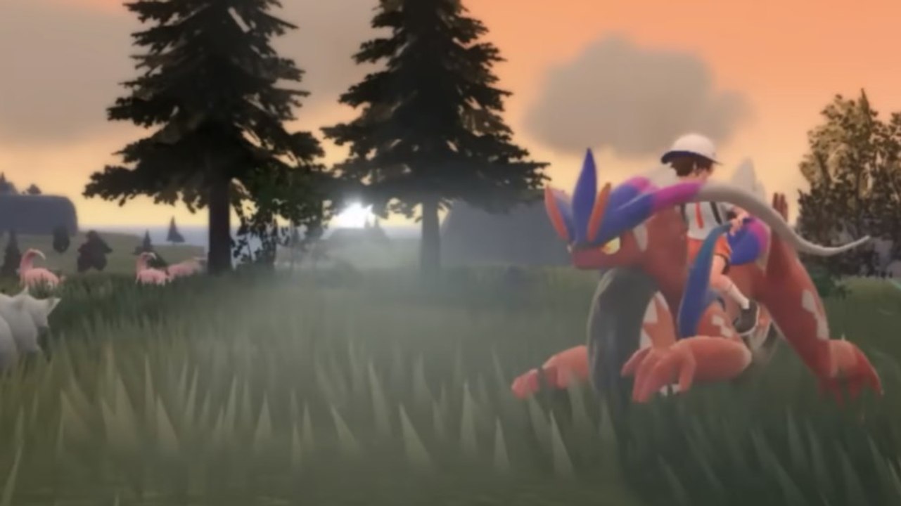 Pokémon Karmesin & Purpur - Trailer zeigt, wie ihr mit den Legendarys durch die Welt gleitet, klettert und schwimmt