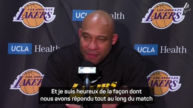 Lakers - Darvin Ham : Nous avions besoin de nous prouver quelque chose