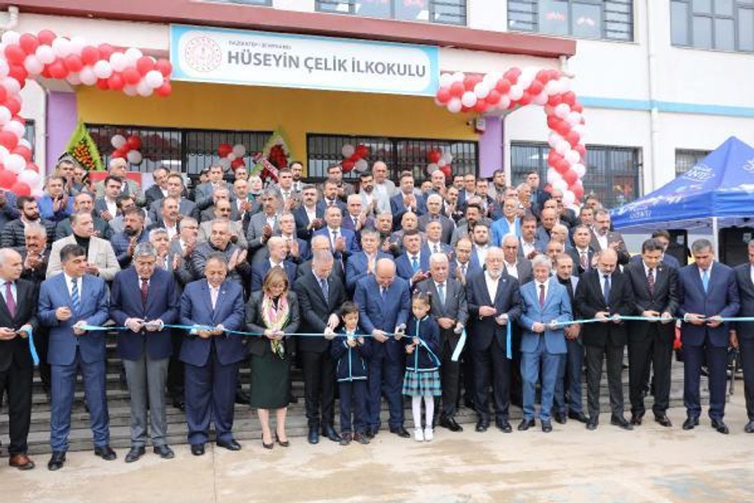 HÜSEYİN ÇELİK'İN İSMİ GAZİANTEP'TE OKULA VERİLDİ