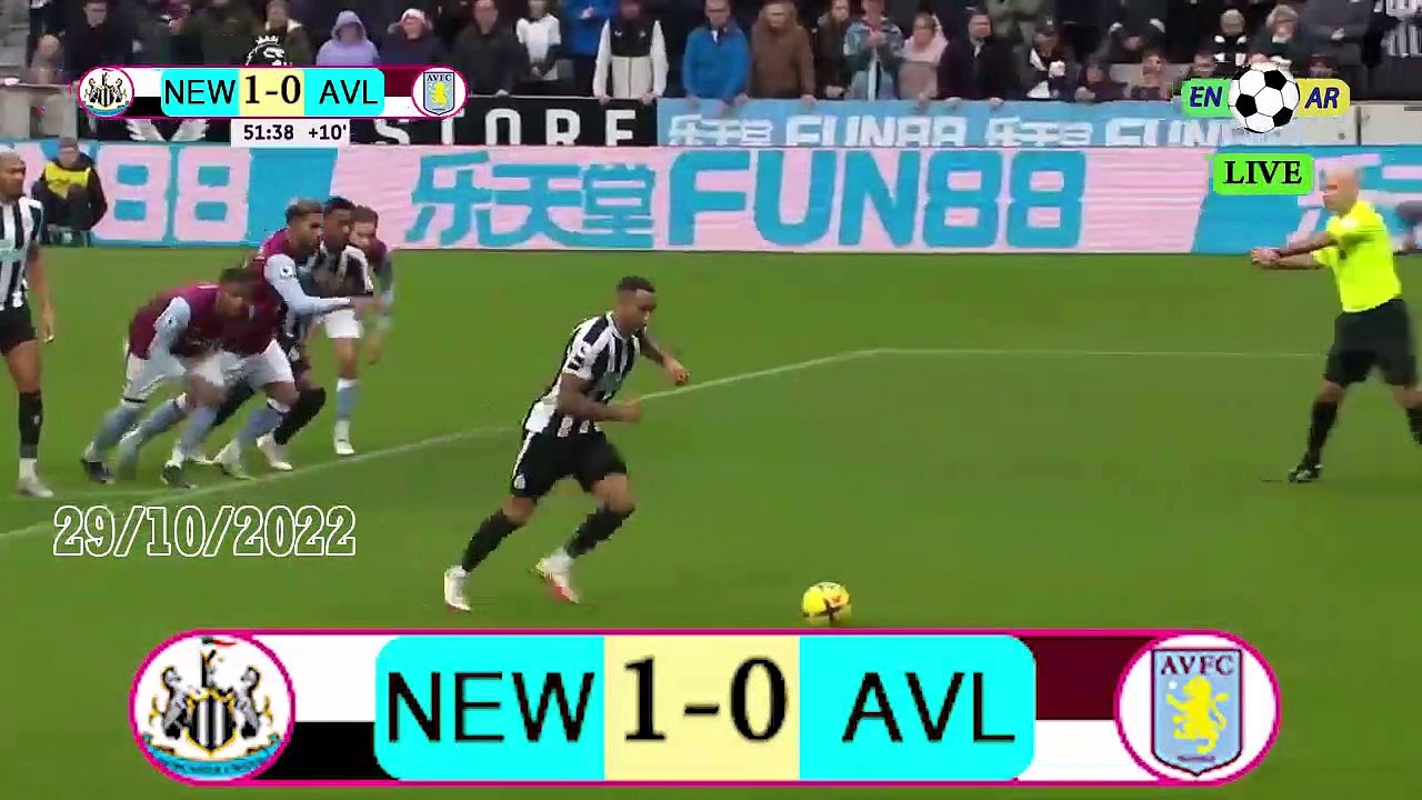 Newcastle 4-0 Aston Villa /أستون فيلا0- 4 نيوكاسل  / English Premier League 2022 / 2023  الدوري الإنجليزي الممتاز