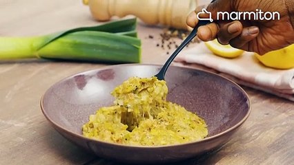 Dégustez cette savoureuse fondue de poireaux, un régal assuré !