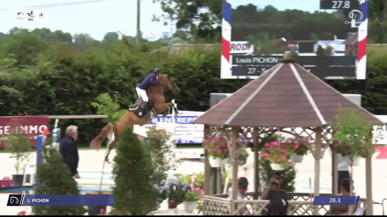 Grand National FFE - AC Print - CSO  | Notre Dame d'Estrées (FRA) | Louis PICHON | SOLITUDE AU VENT
