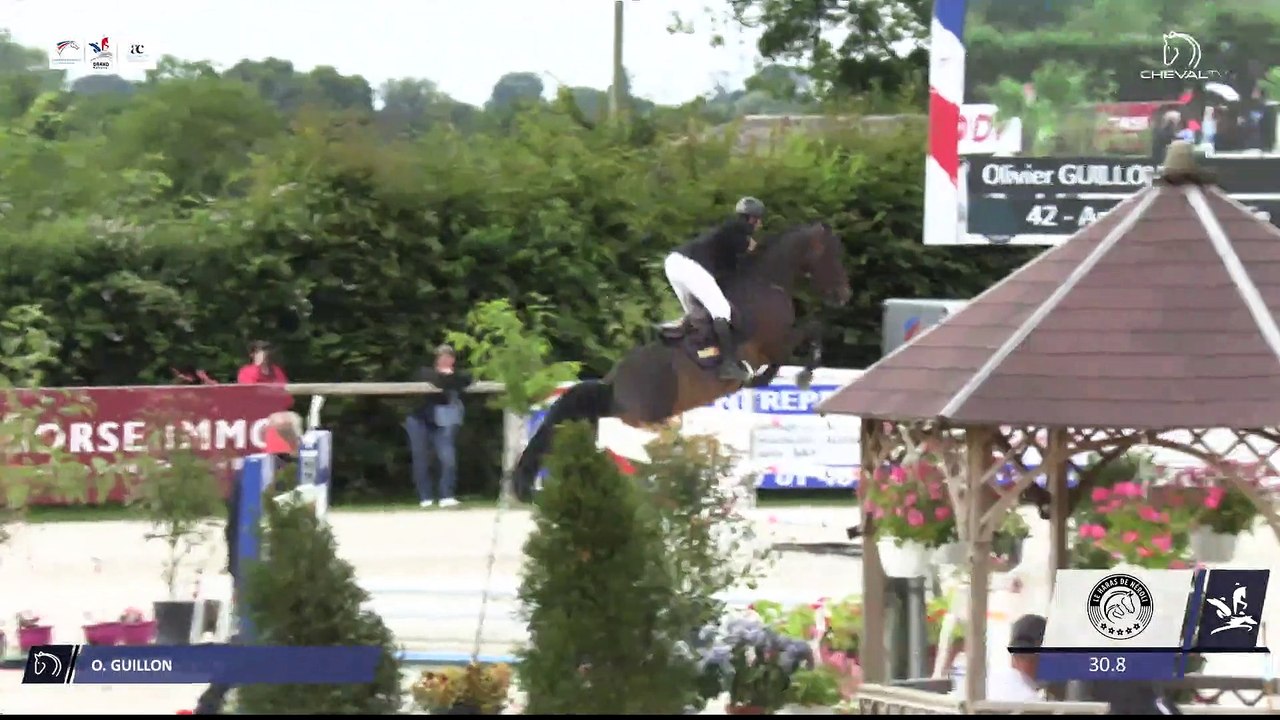 Grand National FFE - AC Print - CSO  | Notre Dame d'Estrées (FRA) | Olivier GUILLON | ANDAIN DU THALIE