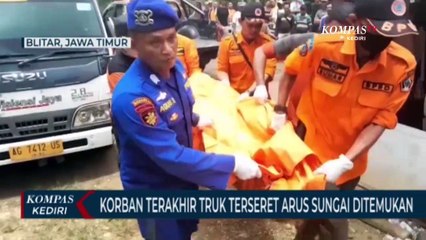 Korban Terakhir Truk Hanyut Berhasil Ditemukan