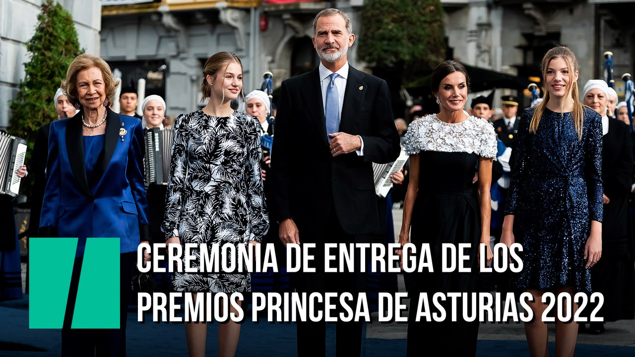 Ceremonia de entrega de los Premios Princesa de Asturias 2022