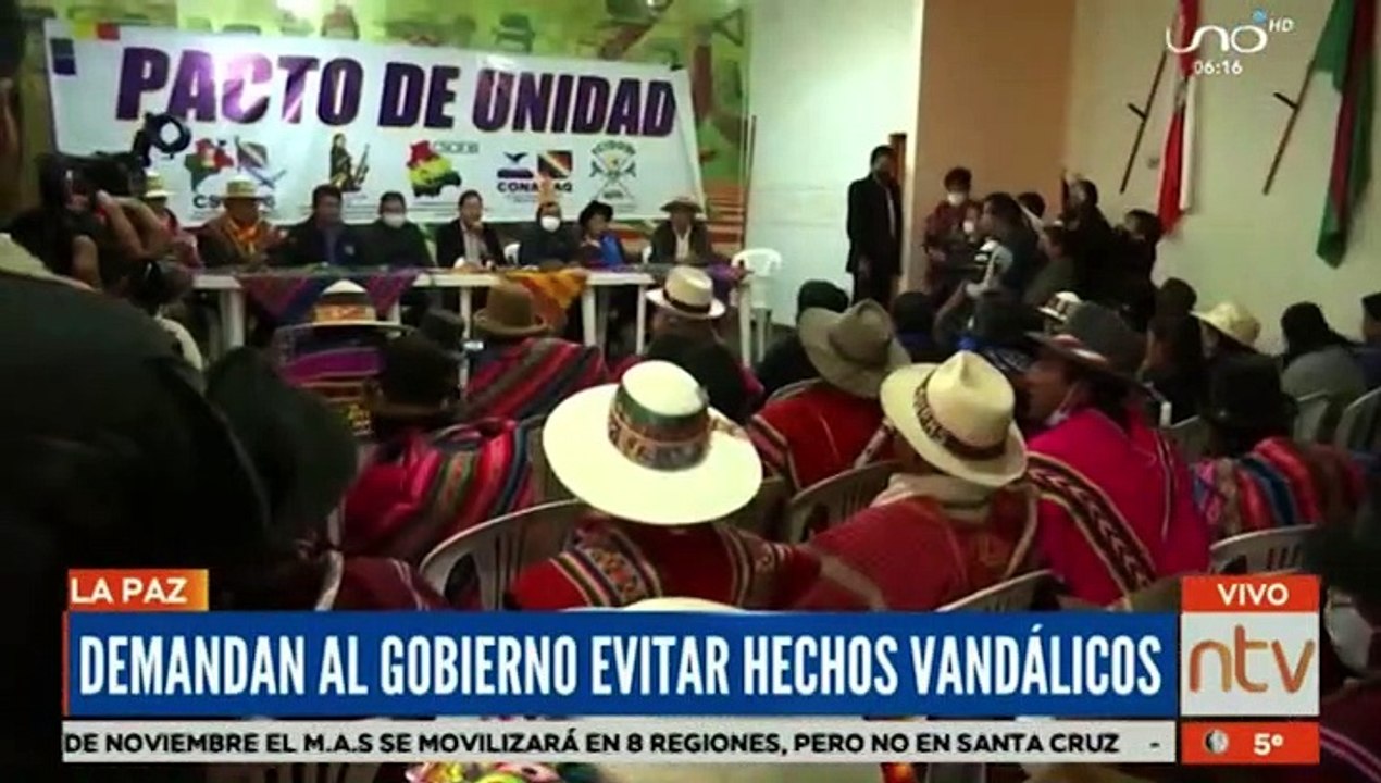Tras anuncios de movilizaciones contra el paro cívico, piden al Gobierno evitar vandalismo