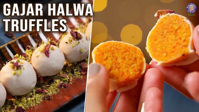 Gajar Halwa Truffles Recipe | Hum Saath Saath Hain Inspired Halwa! |Carrot Dessert Balls | Desserts