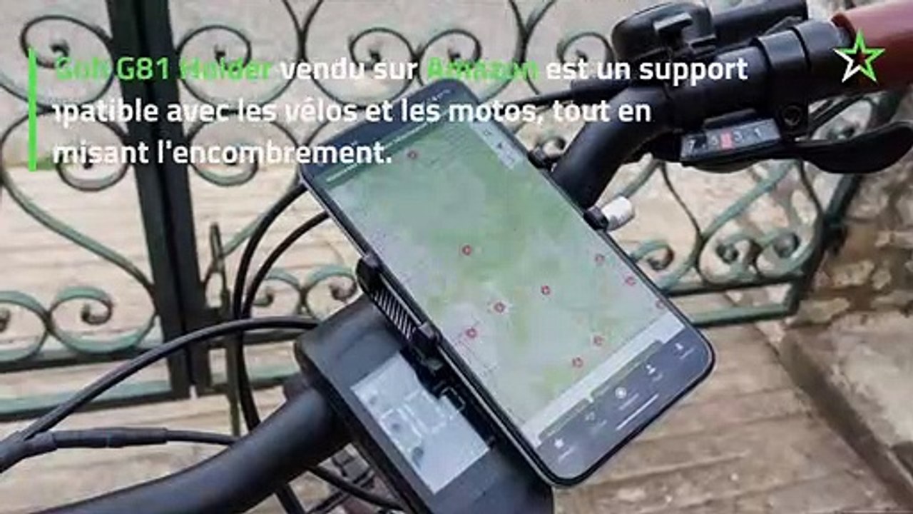 Test Gub G81 Holder : un support simple, mais peu pratique pour le vélo