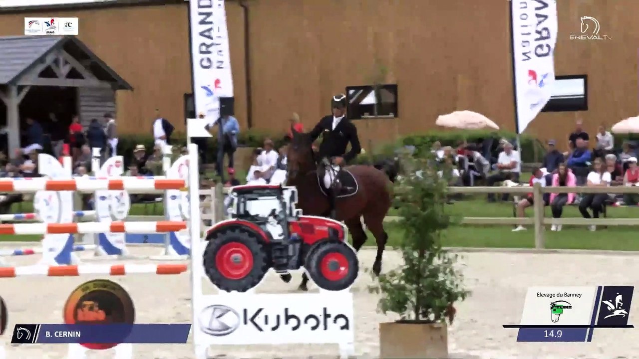 Grand National FFE - AC Print - CSO  | Villers Vicomte (FRA) | Benoit CERNIN | DEUXCATSIX D'EGLEFIN