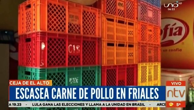 Comerciantes reportan escasez de pollo en El Alto