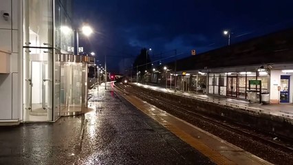 Hogwarts Express travelling through Motherwell