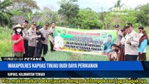 Polres Kapuas Kembangkan Holtikultura Dan Perikanan Melalui “Penguatan Ketahanan Pangan Bersama SMKN 3 Kuala Kapuas”
