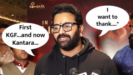 Rishab Shetty Thanks Fans for Kantara's Success 🎬