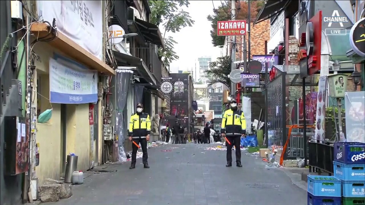 참사 직전 CCTV에 찍힌 ‘사람 파도’