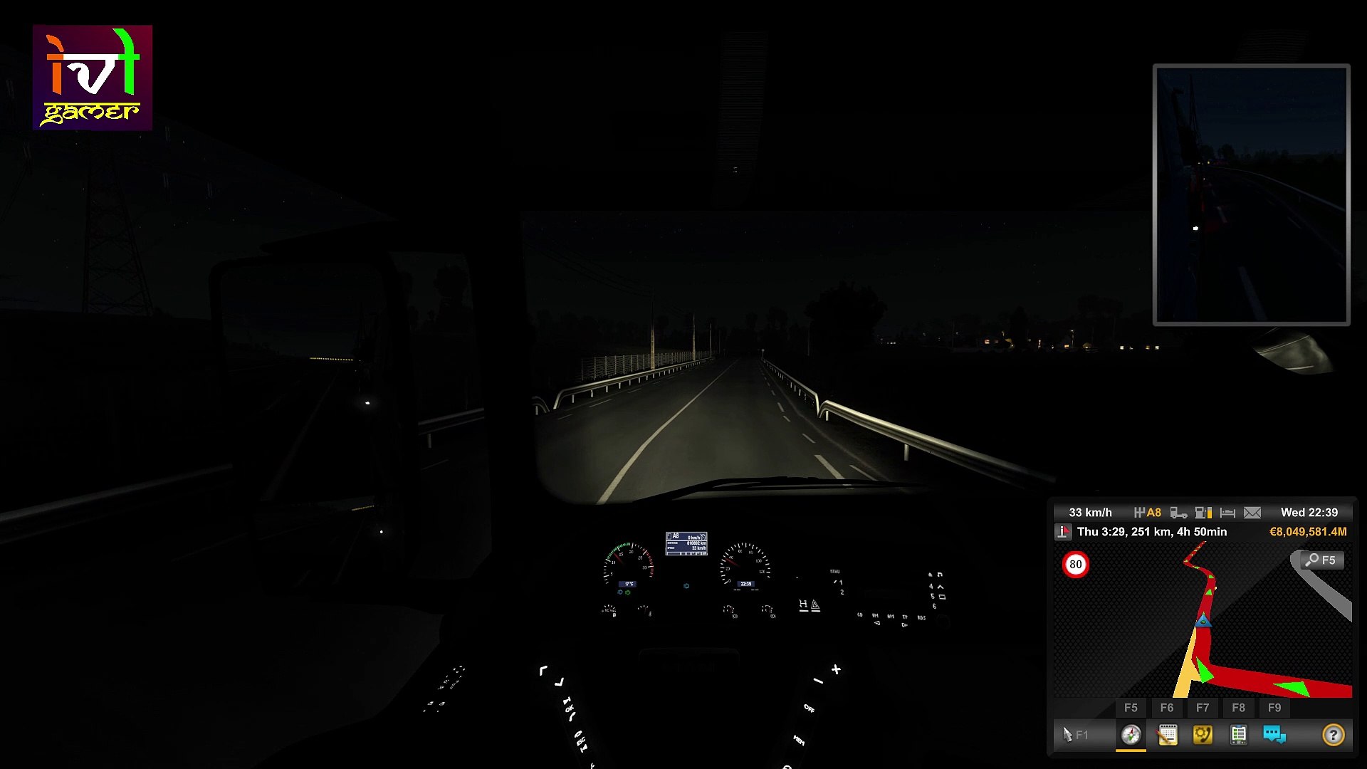 ⁣Speed Test MAN TGX XL Truck - ETS 2 1.45
