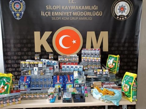 Şırnak'ta kaçakçılık ve asayiş operasyonu: 47 gözaltı