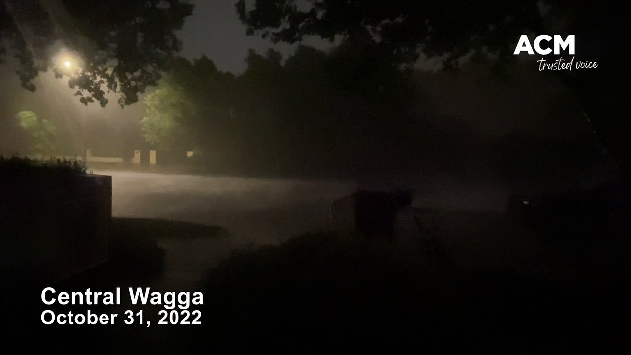 Heavy rain hits Central Wagga | October 31, 2022 | The Daily Advertiser