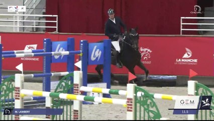 Grand National FFE - AC Print - CSO | Saint-Lô (FRA) | Mathieu LAMBERT | AIRMES DES BALEINES