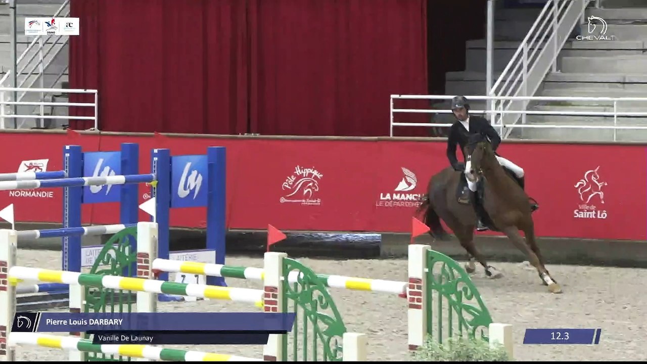 Grand National FFE - AC Print - CSO | Saint-Lô (FRA) | Pierre Louis DARBARY | VANILLE DE LAUNAY