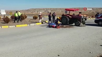 Kazada yaşlı kadın hayatını kaybetti, kocası ağır yaralandı