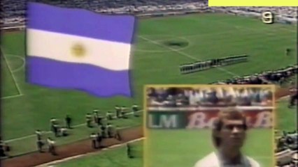 Argentina v Germany - 1986 World Cup Final  First Half